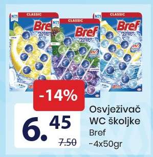 Osveživač WC školjke