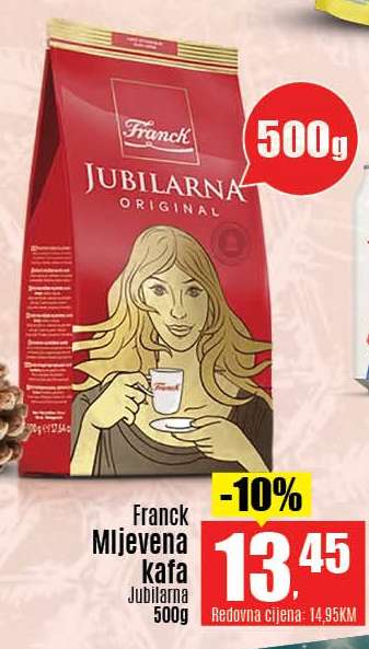 Franck Mljevena kafa Jubilarna 500g