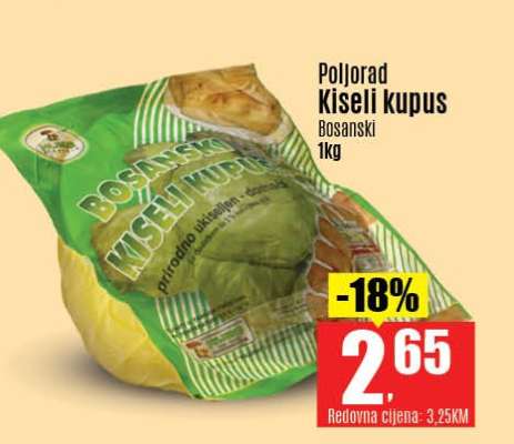 Poljorad Kiseli kupus
