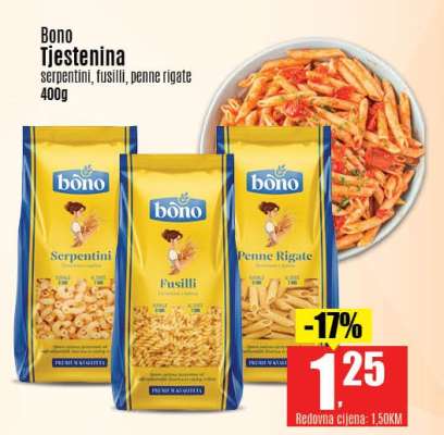 BONO tjestenina