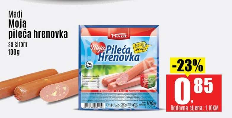 Madi Moja pileća hrenovka