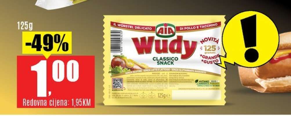 AIA Wudy Classico Snack