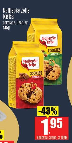 Najlepše želje Keks