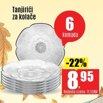 Tanjirići za kolače