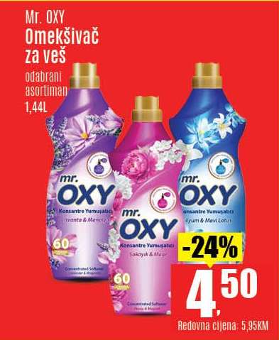 Mr. OXY Omekšivač za veš
