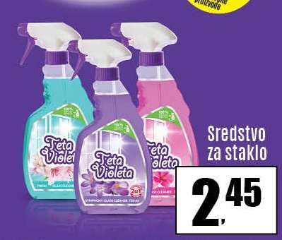 Teta Violeta Sredstvo za staklo