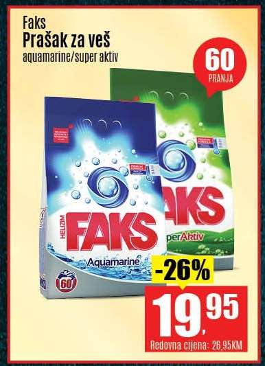 Faks Prašak za veš