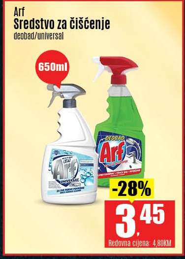 Arf sredstvo za čišćenje