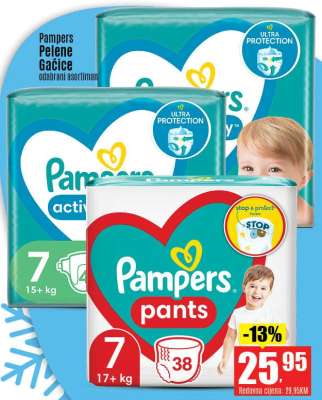 Pampers pelene - gaćice