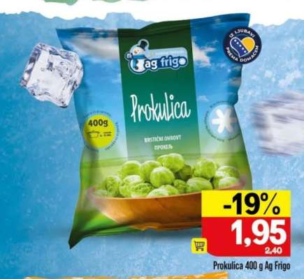 Prokulica 400 g Ag Frigo