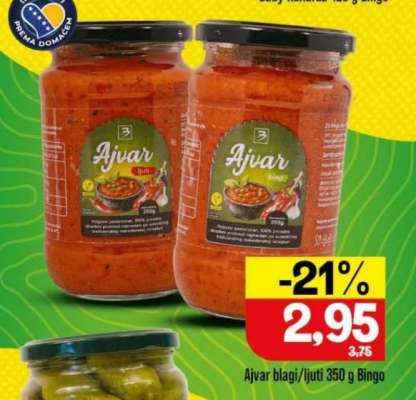 Ajvar blagi, ljuti