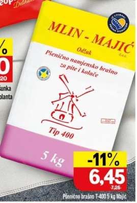 PŠENIČNO BRAŠNO T-400 5 KG MAJIĆ