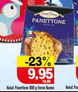 Kolač Panettone 800 g Forno Buono
