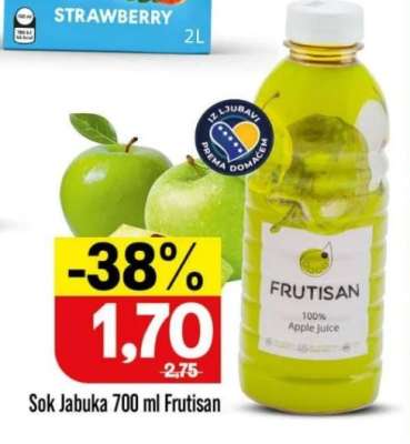 Sok Jabuka 700 ml Frutisan