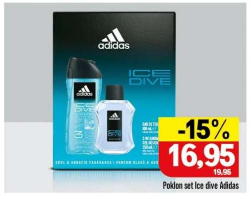 Poklon set Ice dive Adidas