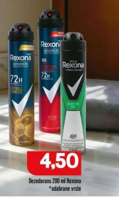 Dezodorans 200 ml Rexona