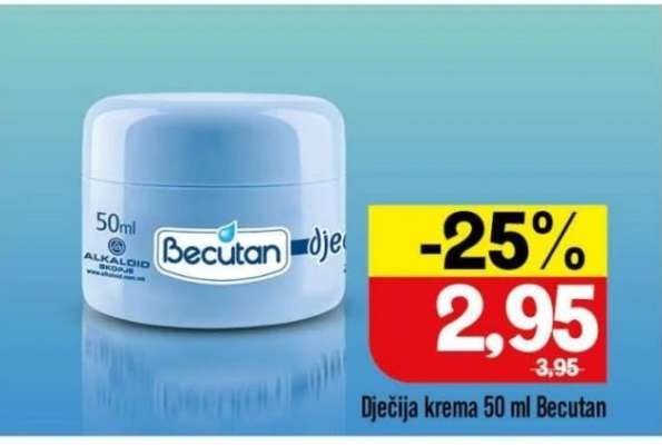 Dječija krema 50 ml Becutan