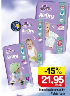 Pelene Double care Air dry Violeta