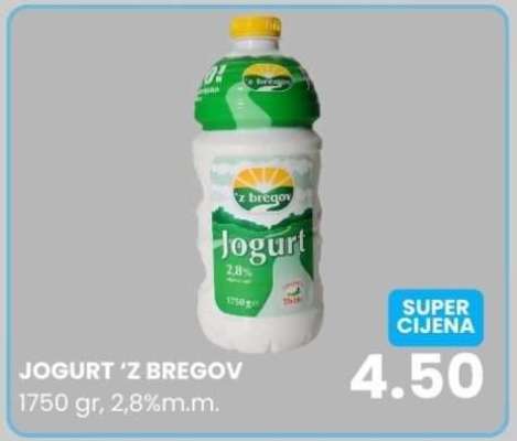 JOGURT 'z bregov