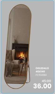 OGLEDALO 40X140