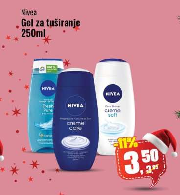 Nivea gel za tuširanje 250ml