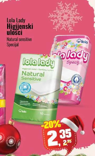 Lola Lady Higijenski ulošci
