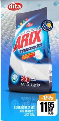DETERDŽENT ZA VEŠ ARIX TENZO 21