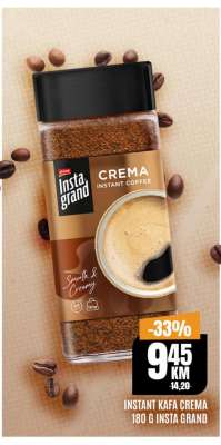 Instant kafa Crema 180 g Insta Grand