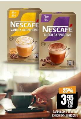 NESCAFÉ Vanilla/Choco Cappuccino