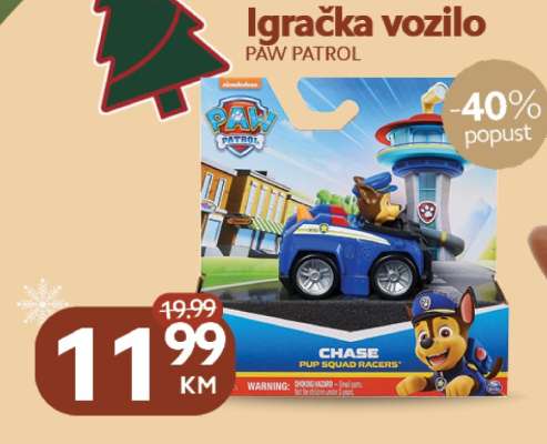 Igračka vozilo PAW PATROL