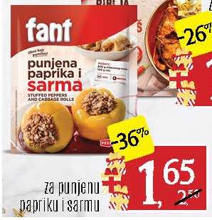 Fant punjena paprika i sarma