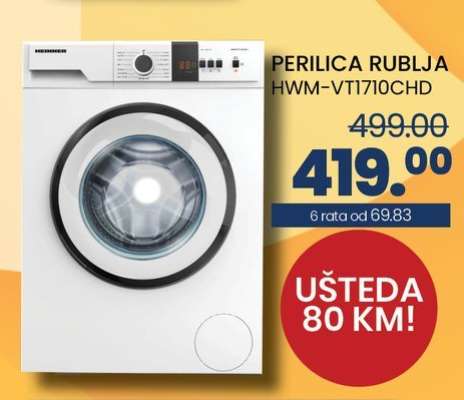 PERILICA RUBLJA HWM-VT1710CHD
