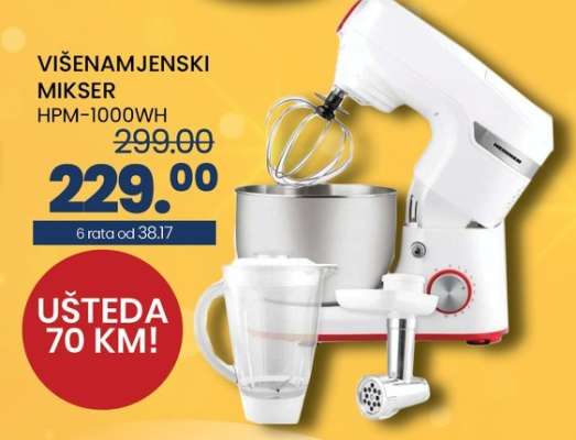 VIŠENAMJENSKI MIKSER HPM-1000WH