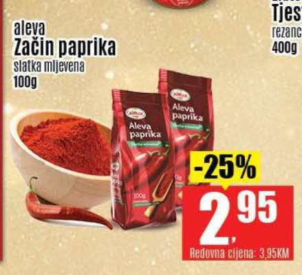 Aleva Začin paprika