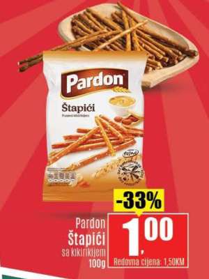 Pardon Štapići sa kikirikijem