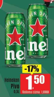 Heineken pivo