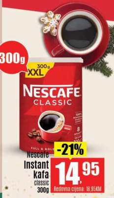 Nescafe Instant kafa classic 300g