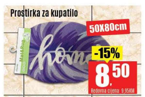 Prostirka za kupatilo