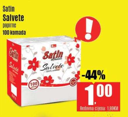 Satin Salvete
