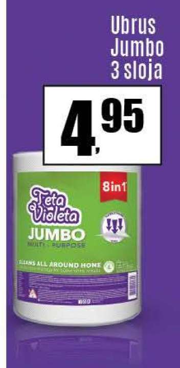 Ubrus Jumbo 3 sloja