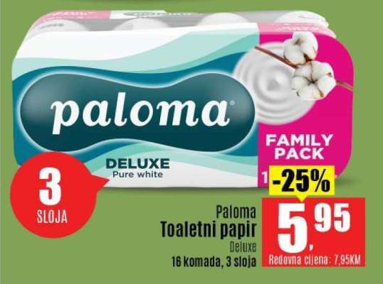 Paloma Toaletni papir