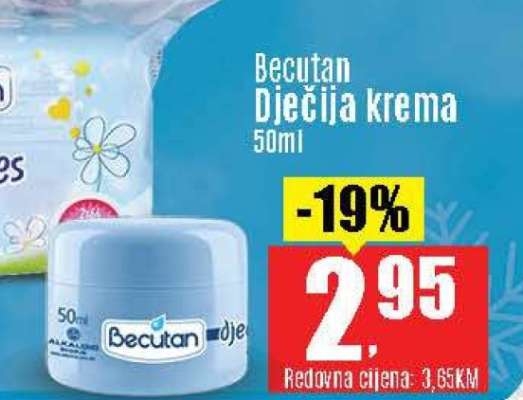 Becutan Dječija krema