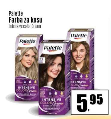 Palette Farba za kosu