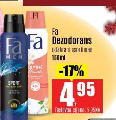 Fa dezodorans