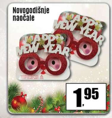 Novogodišnje naočale