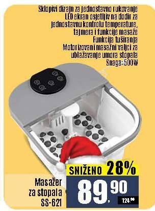 Masažer za stopala SS-621