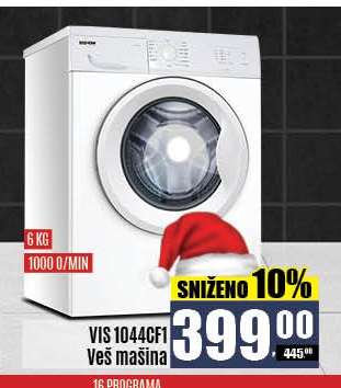 VIS 1044CF1 Veš mašina