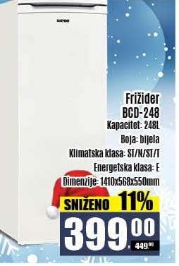 Frižider BCD-248