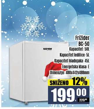 Frižider BC-50