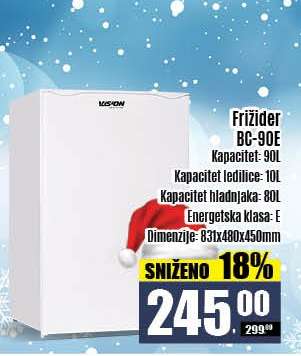 Frižider BC-90E
